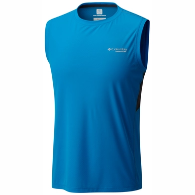 Vest Top Columbia Men Titan Ultra Sleeveless Compass Blue