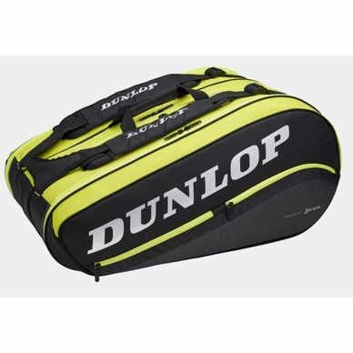 1---Tennistas Dunlop SX Performance Thermo 12 Racket Black Yellow