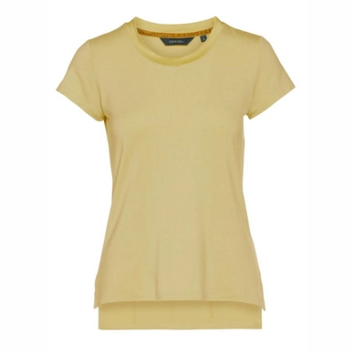 T-Shirt Top Essenza Women Luyza Uni Short Sleeve Dreamy Yellow