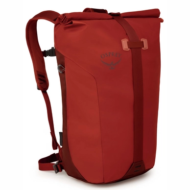 Rucksack  Osprey Transporter Roll 25 Ruffian Red Unisex