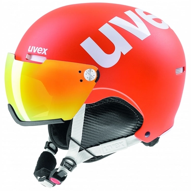 Casque de Ski Uvex Hlmt 500 Visor Orange Mat