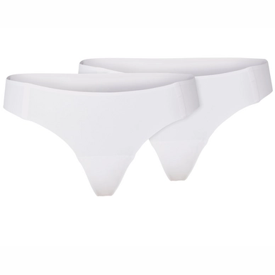 Ondergoed Odlo Womens String The Invisibles White