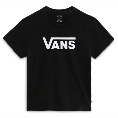 T-Shirt Vans Girls Flying V Crew Black
