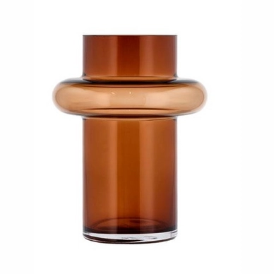 Vaas Lyngby Glas Tube Amber 20 cm