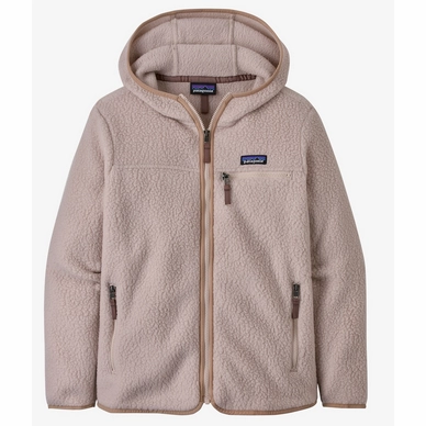 Gilet Patagonia Femme Retro Pile à Capuche Shroom Taupe