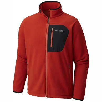 Fleecejacke Columbia Titan Pass 2.0 Fleece Flame Black Herren