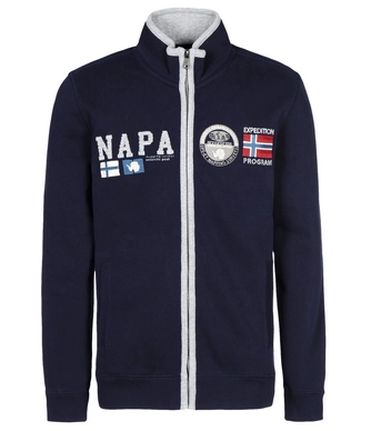 Vest Napapijri Bensi Blu Marine Men