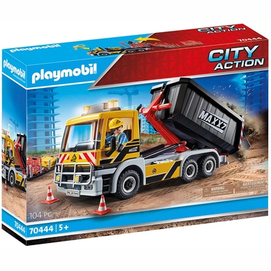 Playmobil City Action Lastwagen mit Wechselbehälter 70444