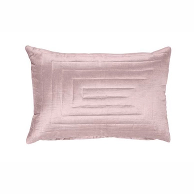 Sierkussen Walra Square Patterns Roze (40 x 60 cm)