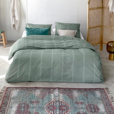 Bettwäsche Walra Remade Cotton Blend Grün Baumwolle