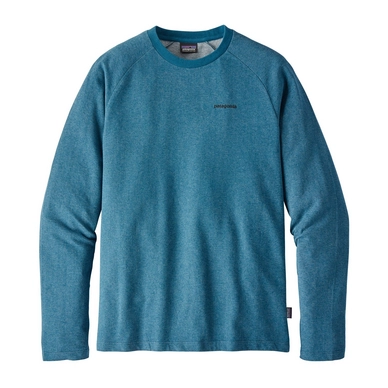 Trui Patagonia Men's P-6 Logo LW Crew Sweatshirt Big Sur Blue