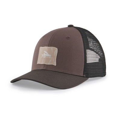 Casquette Patagonia Unisex Fly the Flag Label Trucker Dusky Brown