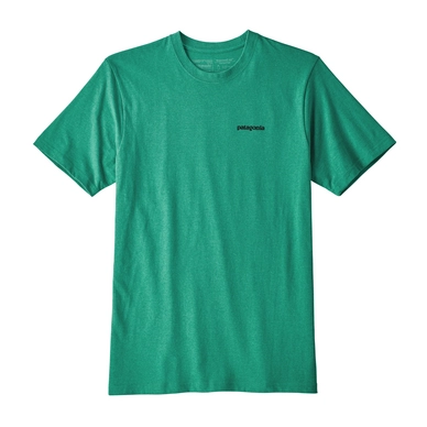 T-Shirt Patagonia Men's P-6 Logo Responsibili-Tee Beryl Green