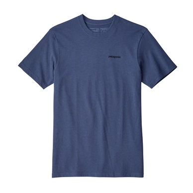 T-Shirt Patagonia Men's P-6 Logo Responsibili-Tee Dolomite Blue Herren
