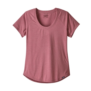 T-Shirt Patagonia Femme Capilene Cool Trail Shirt Star Pink