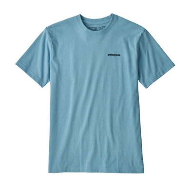 T-shirt Patagonia Hommes P-6 Logo Responsibili-Tee Break Up Blue