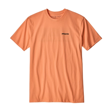 T-Shirt Patagonia Men's P-6 Logo Responsibili-Tee Sorbet Pêche