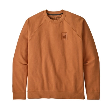 Pull Patagonia Homme Alpine Icon Regenerative Organic Certified Cotton Crew S Toasted Peach