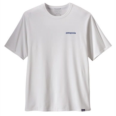 T-Shirt Patagonia Homme Cap Cool Daily Graphic Shirt Boardshort Logo White