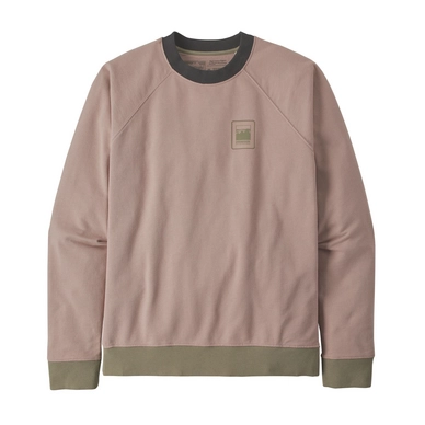 Pull Patagonia Homme Alpine Icon Regenerative Organic Certified Cotton Crew S Stingray Mauve