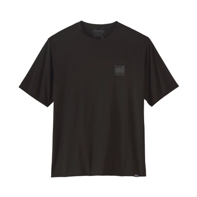 T-Shirt Patagonia Hommes Cap Cool Daily Graphic Shirt Alpine Icon Black