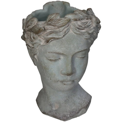 Bloempot HD Living Grey 17,5 x 17,5 x 27 cm