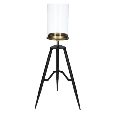 Kandelaar HD Living Black 22,5 x 26,5 x 61 cm