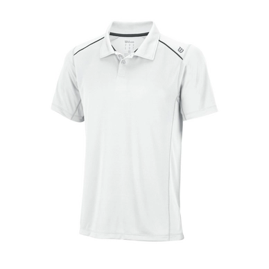 Tennis Polo Shirt Wilson Men nVision Elite White