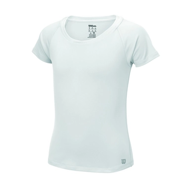 Tennisshirt Wilson Girls Core Cap Sleeve Weiß Damen