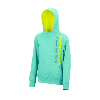 Pullover Wilson Girls Tennis Po Hoody Aqua Kinder