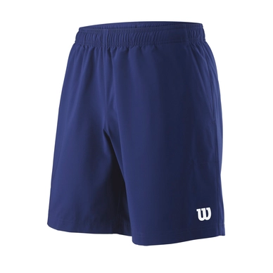 Tennis Shorts Wilson Men Team 8 Blue Depths