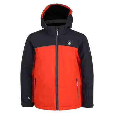 Ski Jas Dare2B Boys Legit Jacket Fiery Red Ebony Grey