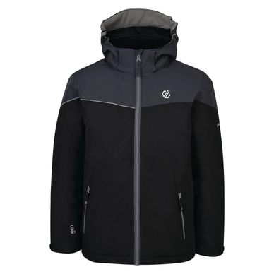 Ski Jas Dare2B Boys Oath Jacket Black Ebony Grey