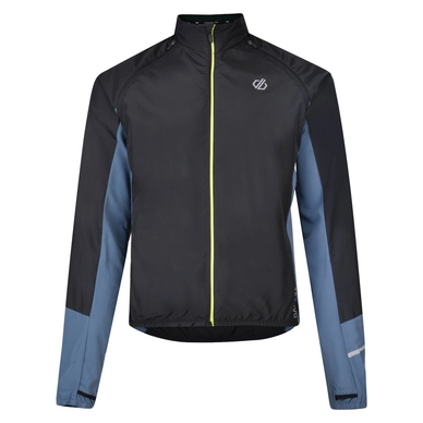 Jas Dare2B Men Oxidate Windshell Black Meteor Grey