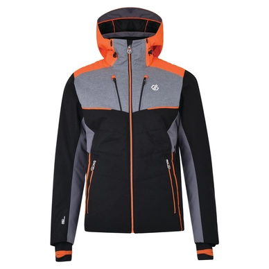 Ski Jas Dare2B Men Inherent Pro Jacket Black Clementine Orange