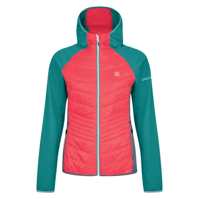 Jas Dare2B Women Airwise Wool Hybrid Fiery Coral Caribbean