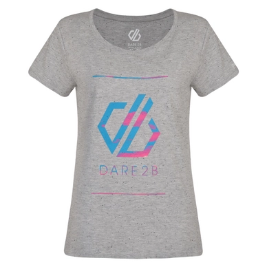 T-Shirt Dare2B Women Glow Up Tee Ash