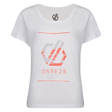T-Shirt Dare2B Women Glow Up Tee White
