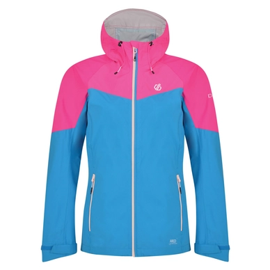 Jas Dare2B Women Reconfine Jacket Blue Jewel Cyber Pink