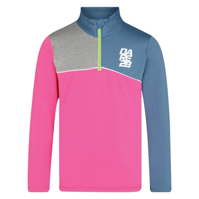 Skipullover Dare2B Kids Foray Core Stretch Cyber Pink Astro