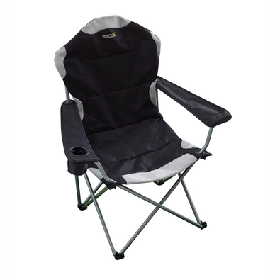 Chaise de Camping Regatta Kruza Chair Black Sealgrey