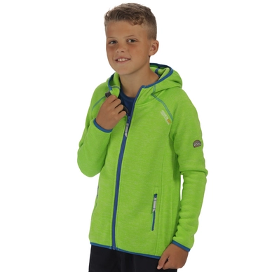 Sweatjacke Regatta Dissolver Green Flash Kinder
