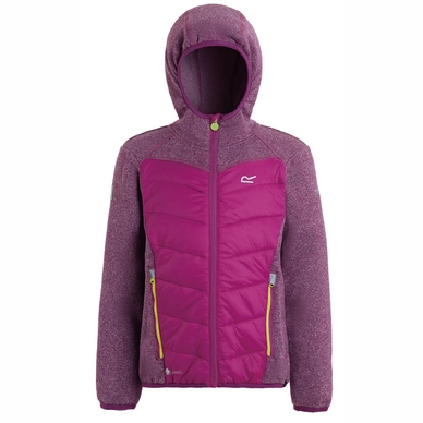 Jacke Regatta Kielder Hybrd III Wineberry Camelia Kinder