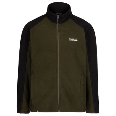 Fleecejacke Regatta Hedman II Dark Khaki Black Herren