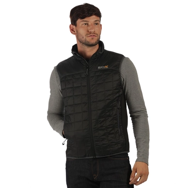Bodywarmer Weste Regatta Highfell B/W II Black Herren