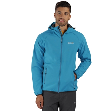 Jas Regatta Mens Arec Hydro Blue SealGrey