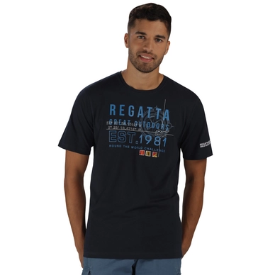 T-Shirt Regatta Cline Navy Herren