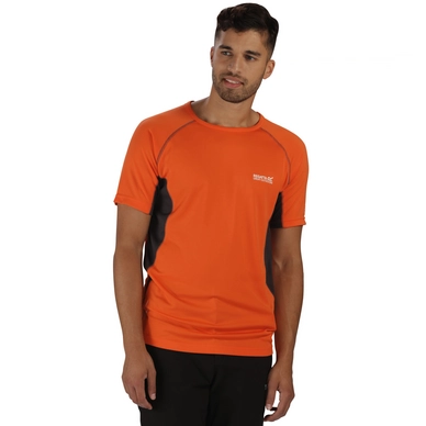 T-Shirt Regatta Virda Magma/Seal Grey Herren