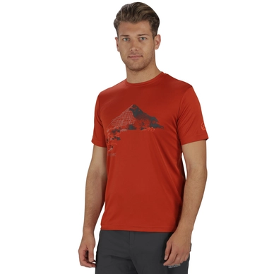 T-Shirt Regatta Fingal II Burnt Tikka Herren
