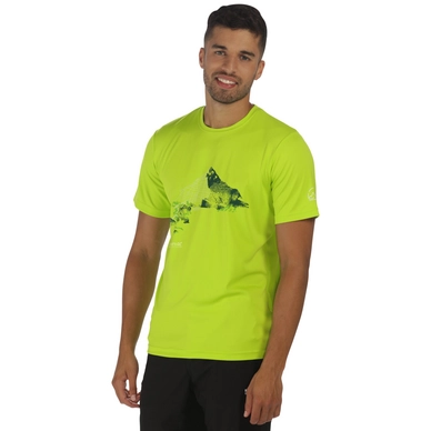 T-Shirt Regatta Mens Fingal II Lime Zest Green